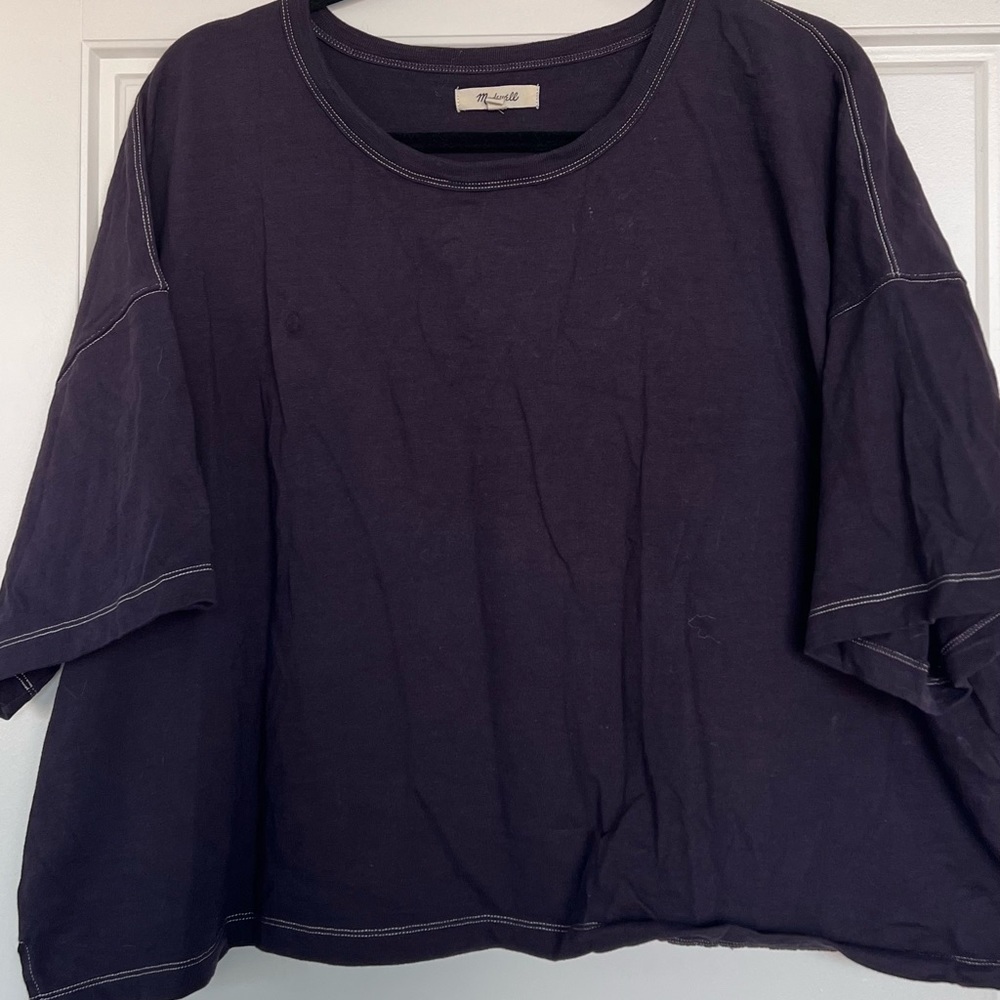 Madewell cropped tee
